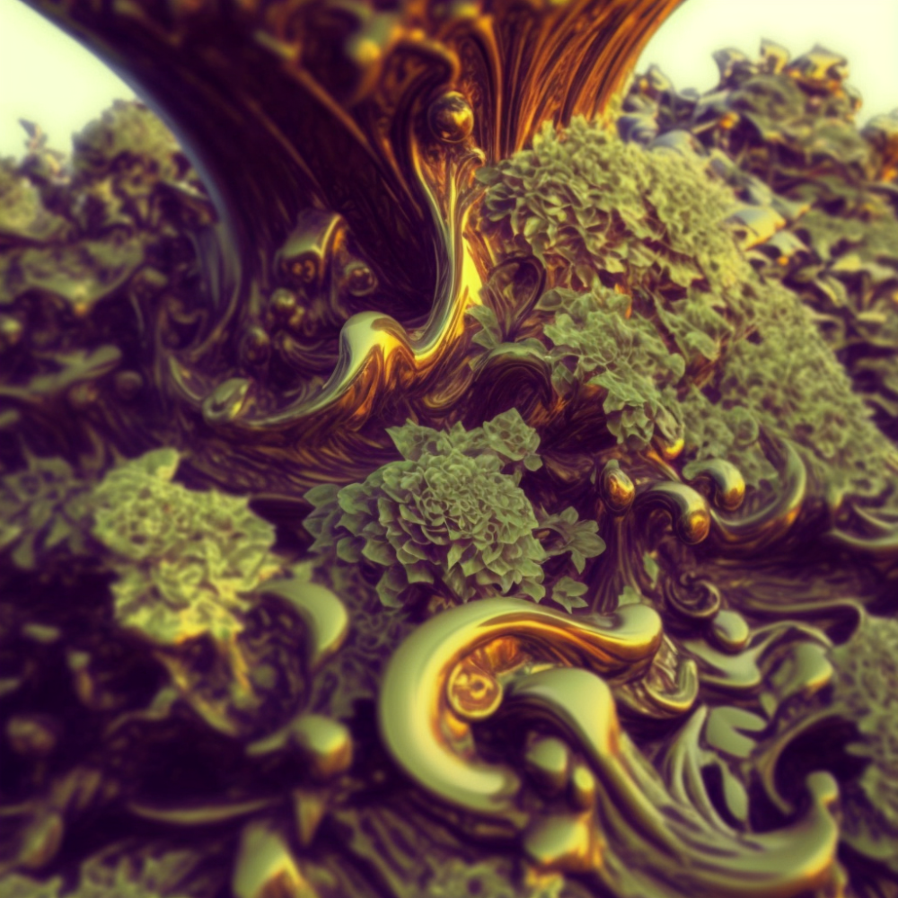 Elegant Dynamic Rococo Ray Traced 2