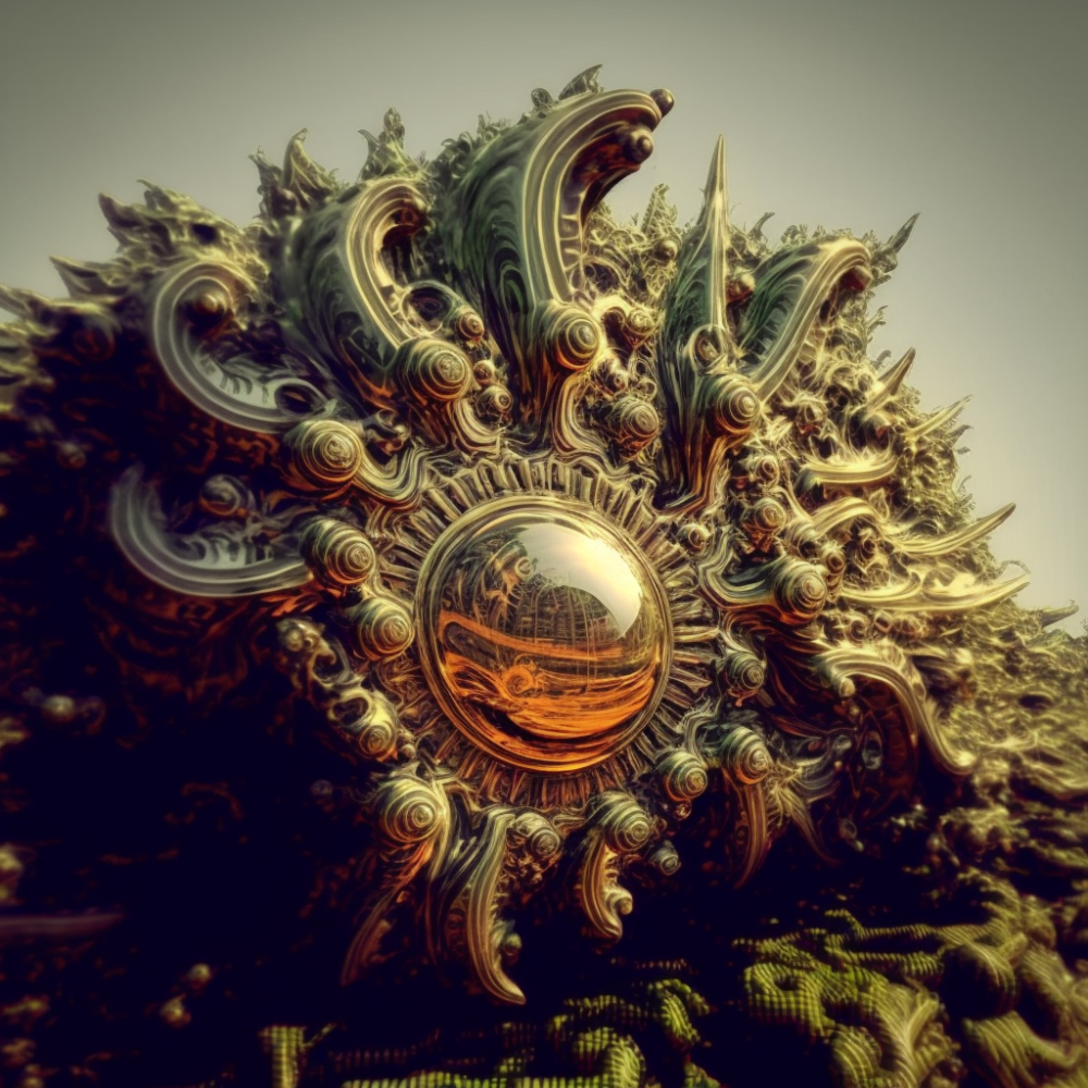 Ray Traced Volumetric Rendered Art2