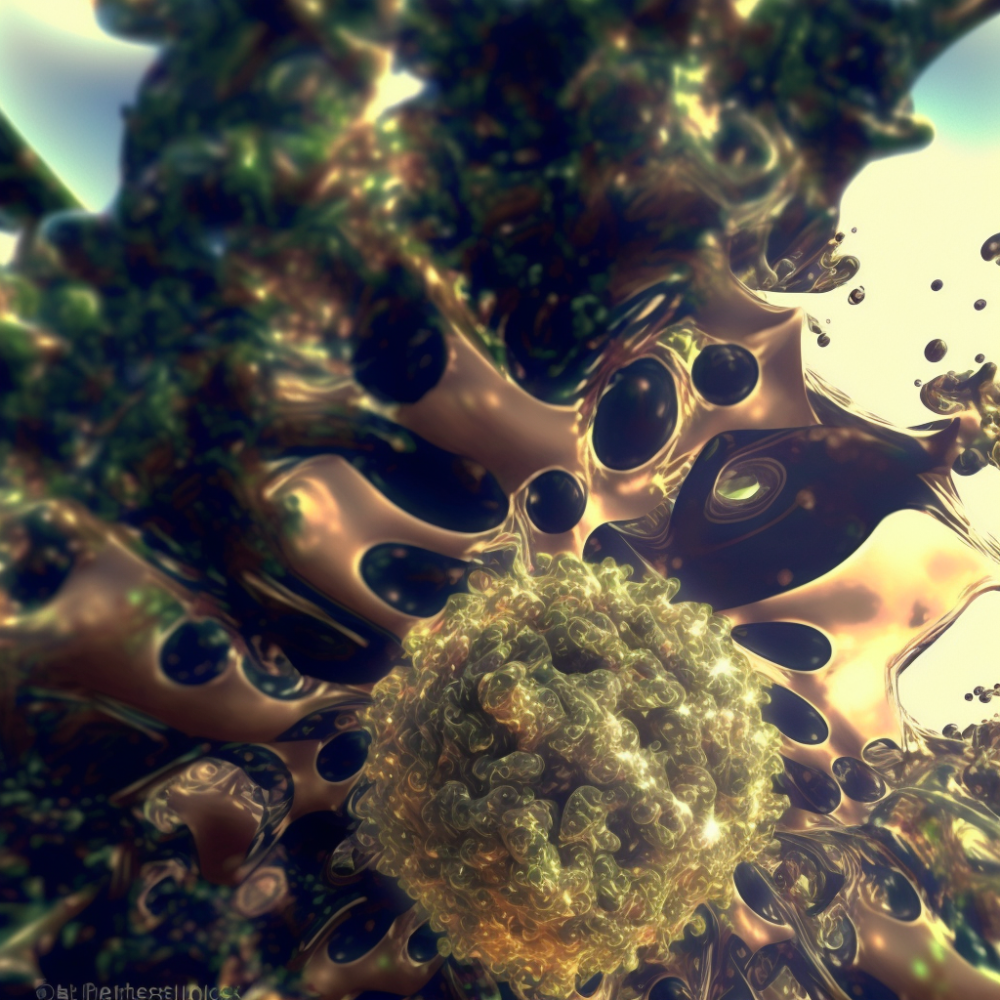 Ray Traced Volumetric Rendered Art5