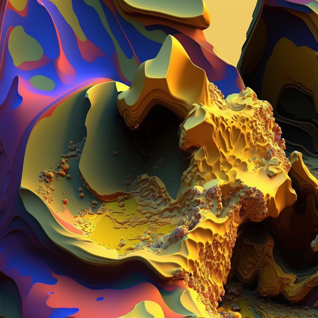 revelational art dry_thick_splashed_paint_empasto_color_abstract_mande1