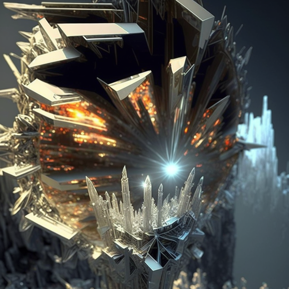 Akira Crystalline Silverwork Sci Fi Mandel1