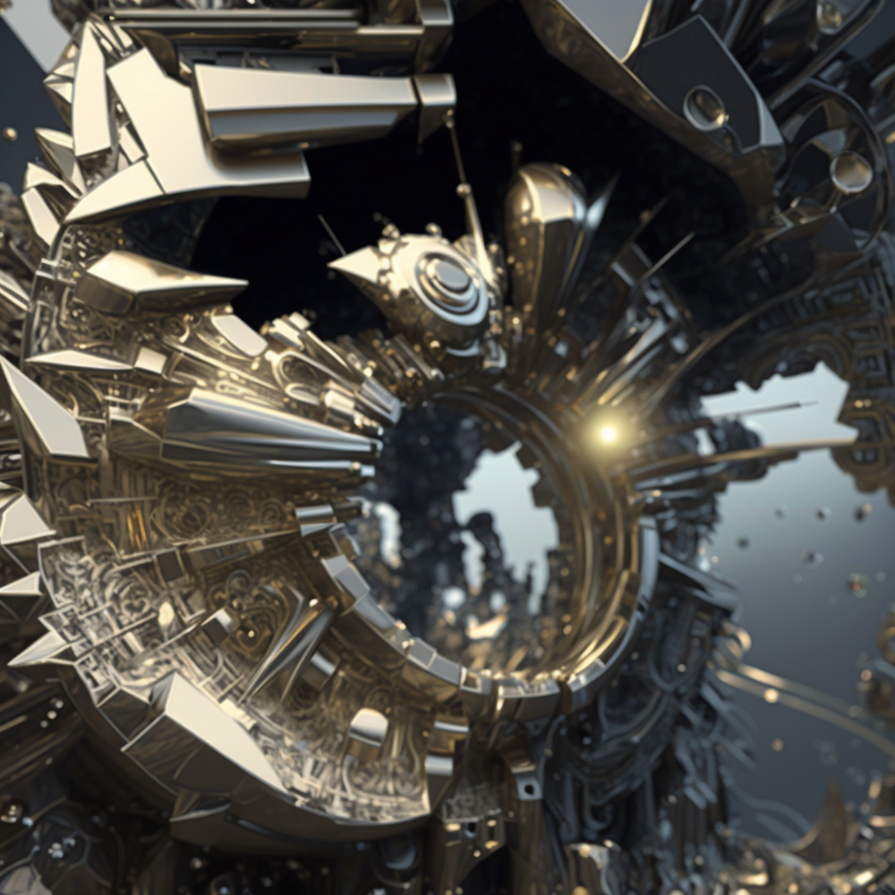 Akira Crystalline Silverwork Sci Fi Mandel2