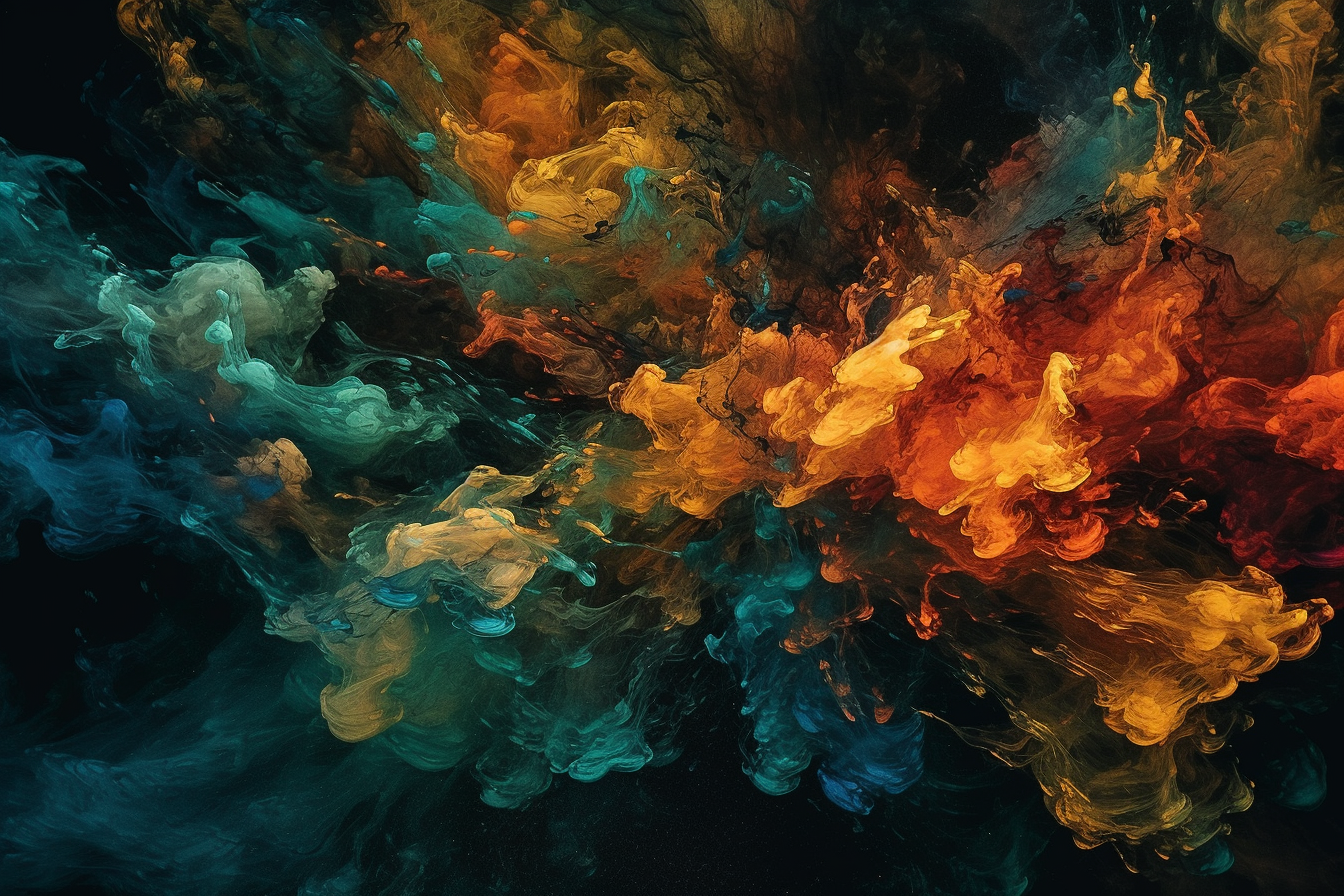 Art Of Colors An Abstract Painting Created By Favo In43