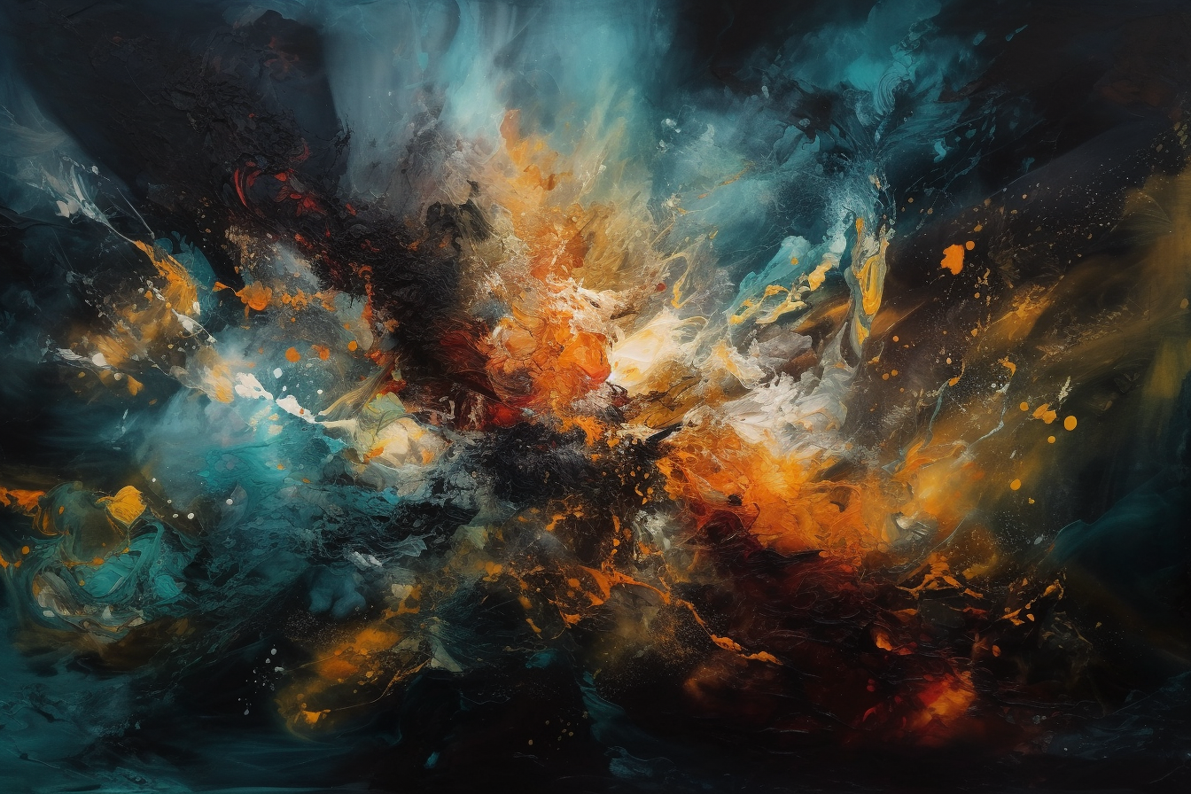 Art Of Colors An Abstract Painting Created By Favo In44