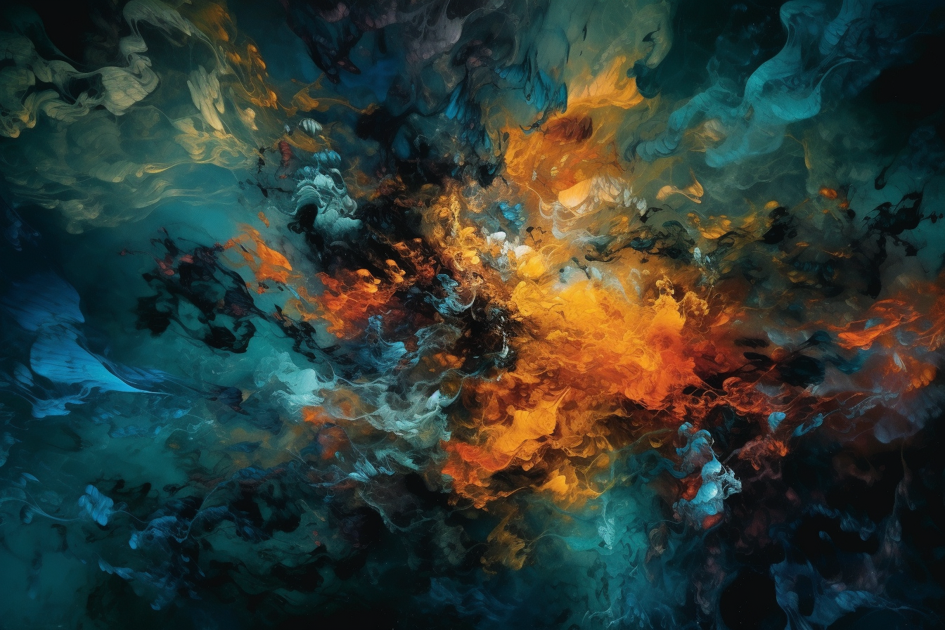 Art Of Colors An Abstract Painting Created By Favo In45