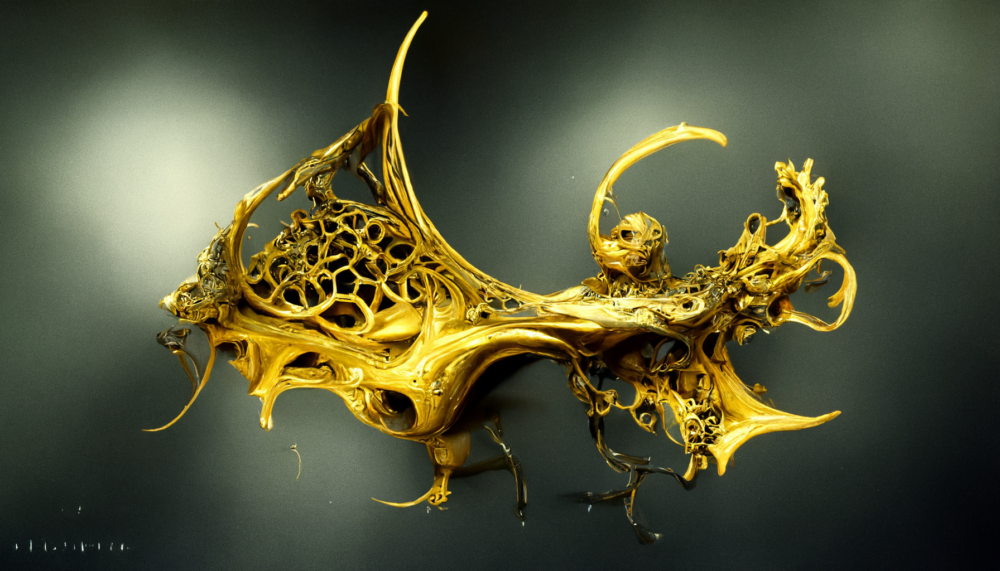 Abstract Filigree Landscapes 4