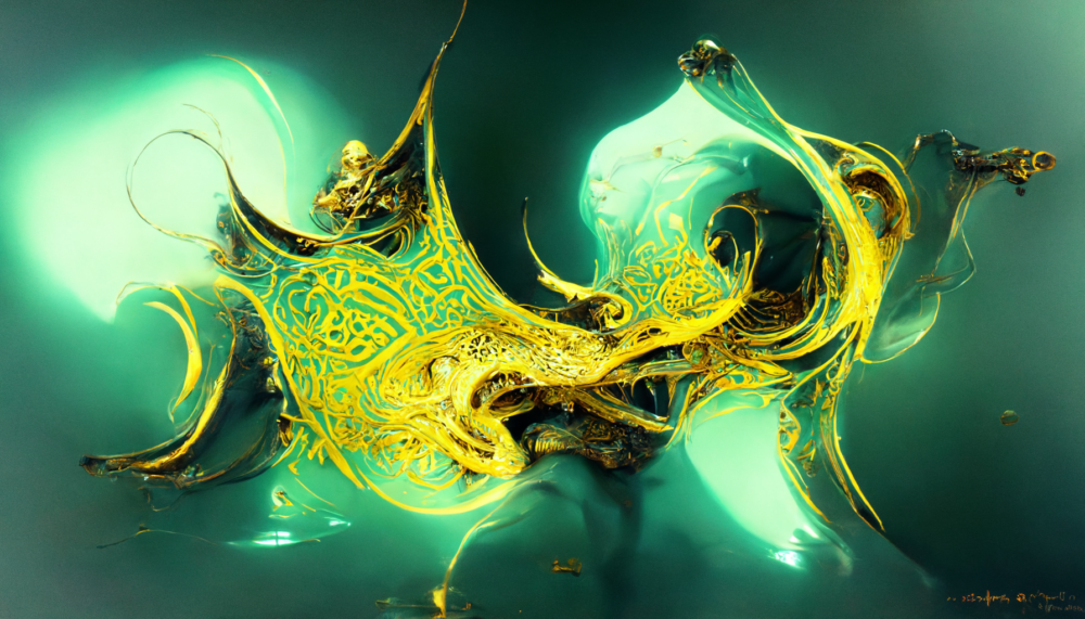 Abstract Filigree Landscapes 6