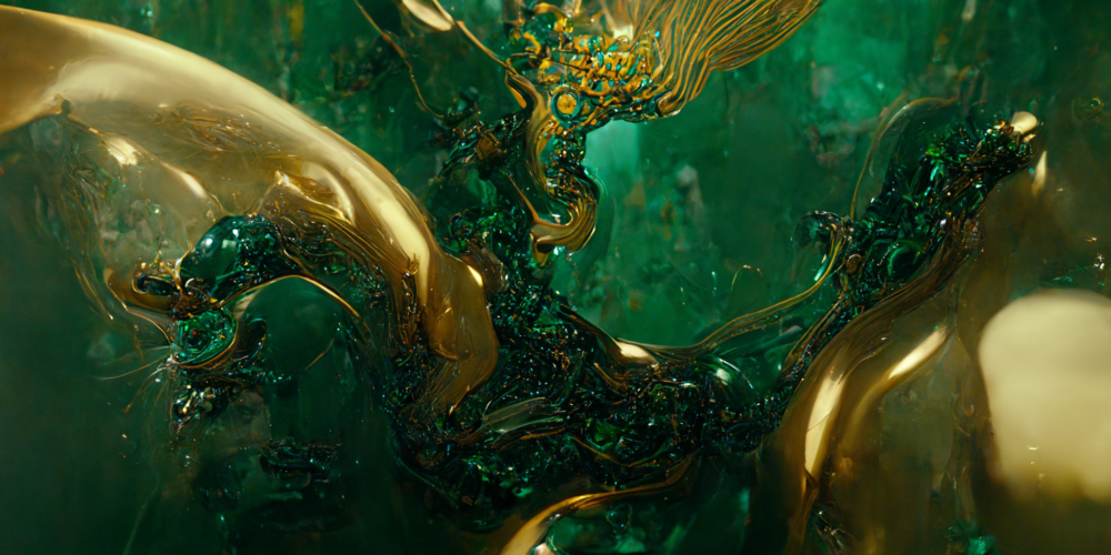 Abstract Landscape Grow Explode Morph 11