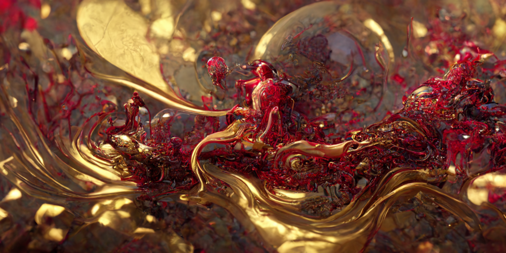 Abstract Landscape Grow Explode Morph 12