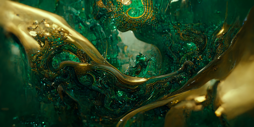 Abstract Landscape Grow Explode Morph 14