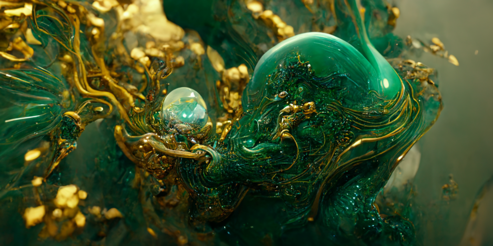 Abstract Landscape Grow Explode Morph 18