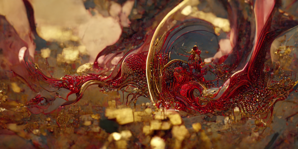Abstract Landscape Grow Explode Morph 22