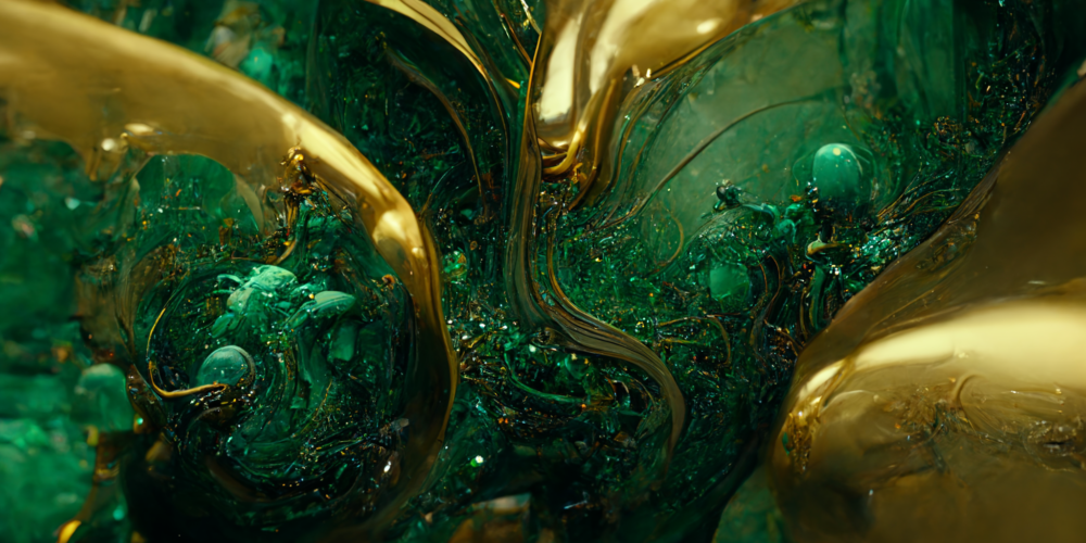 Abstract Landscape Grow Explode Morph 24