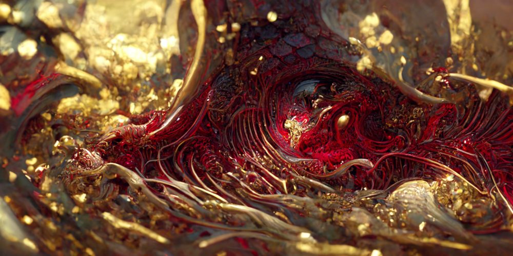 Abstract Landscape Grow Explode Morph 31