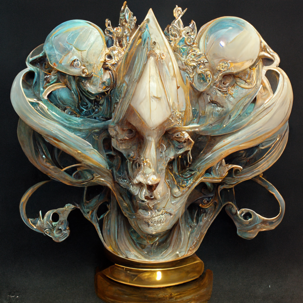 Abstractions Filigree Metals Bone Marble