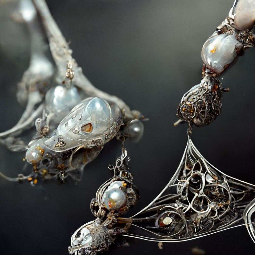 Abstractions Filigree Metals Bone Marble 8
