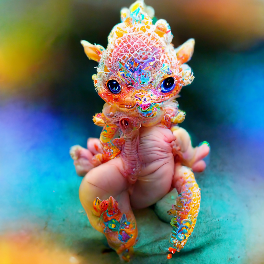 revelational art Baby Dragons 1