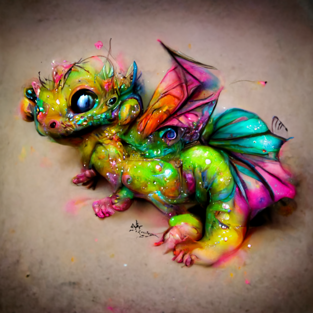 revelational art Baby Dragons