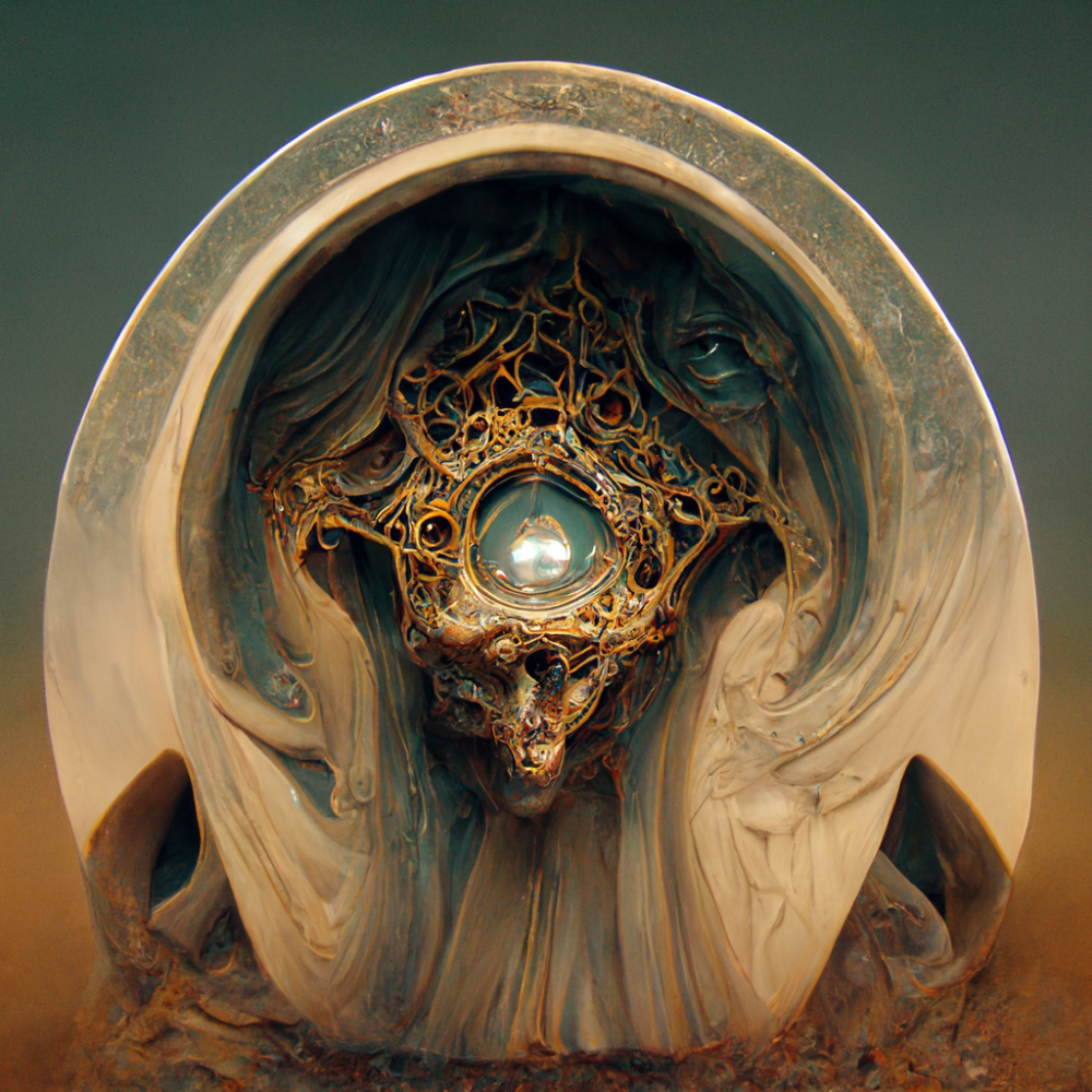 Crystal Marble Bone Abstracts Sculptures 1