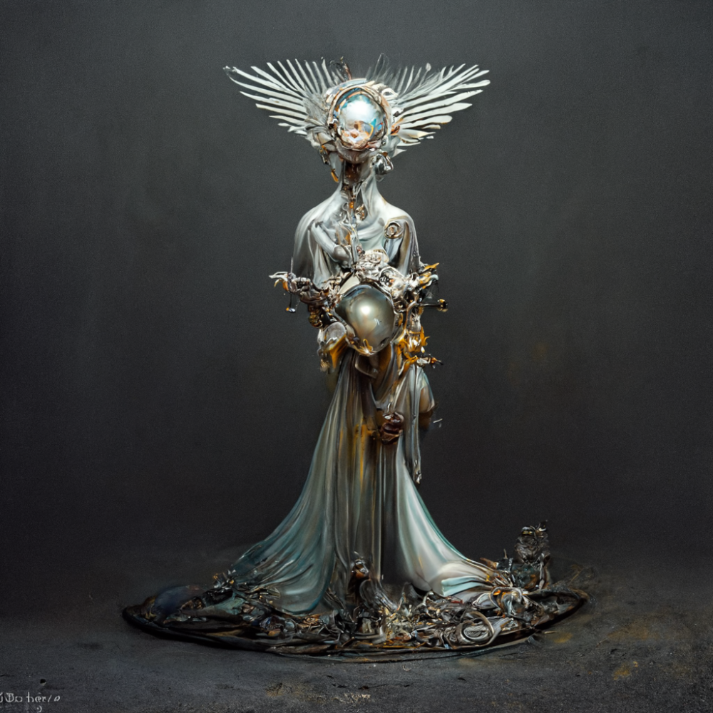 Crystal Marble Bone Abstracts Sculptures