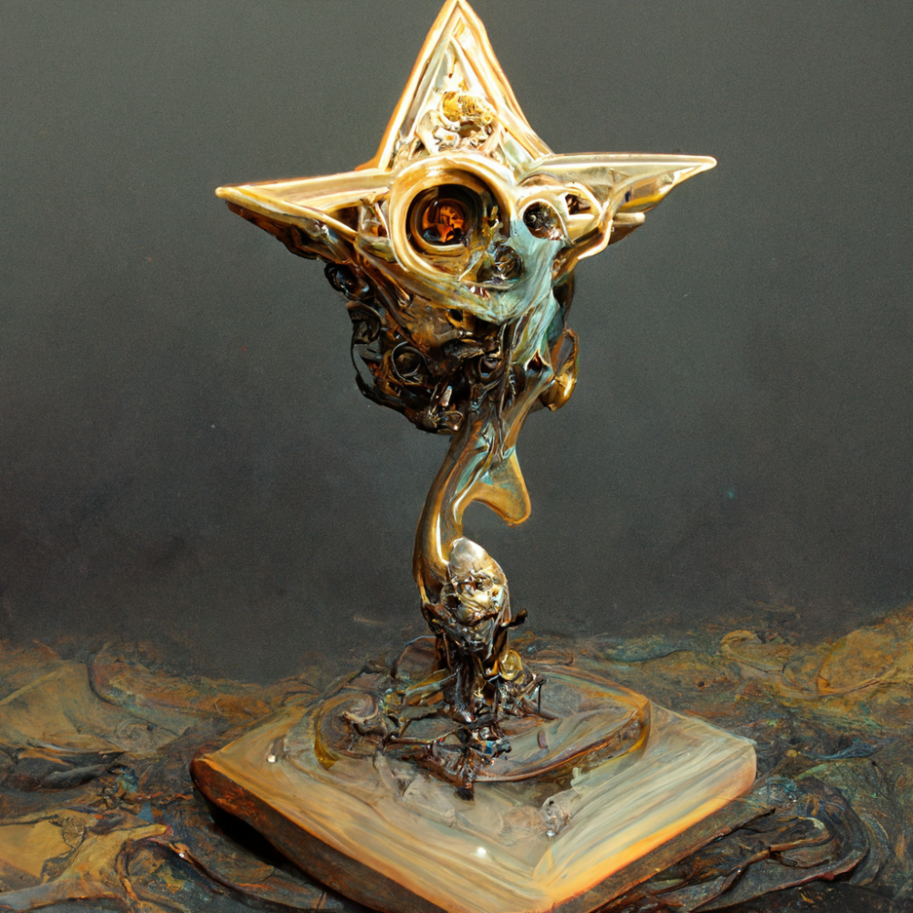 Crystal Marble Bone Abstracts Sculptures 9