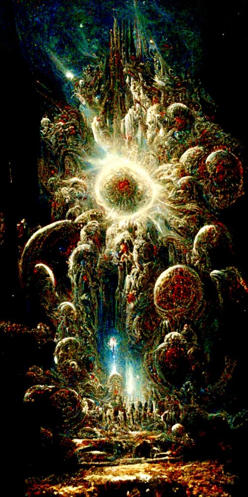 Filigree Sci Fi Space 12