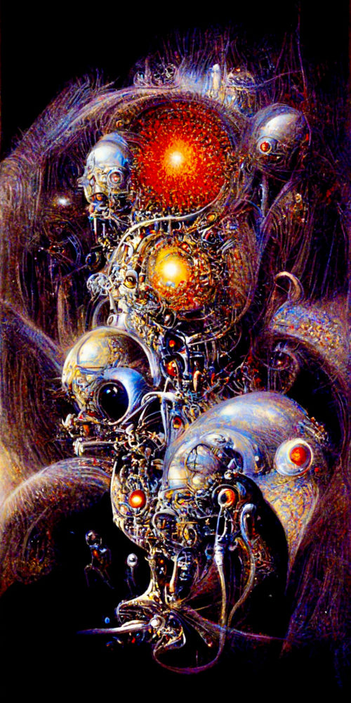 Filigree Sci Fi Space 3