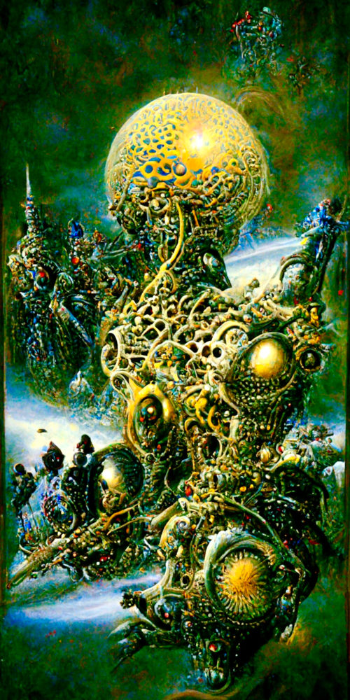 Filigree Sci Fi Space 4