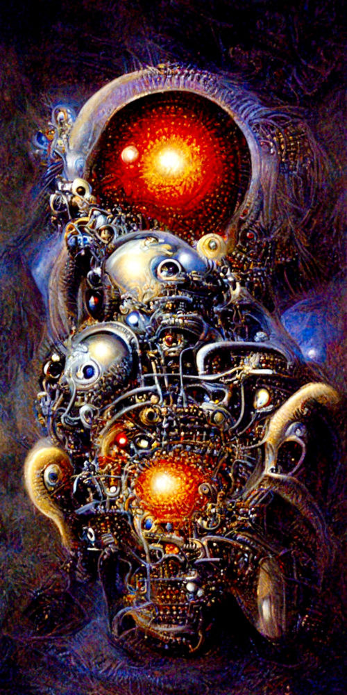Filigree Sci Fi Space 9