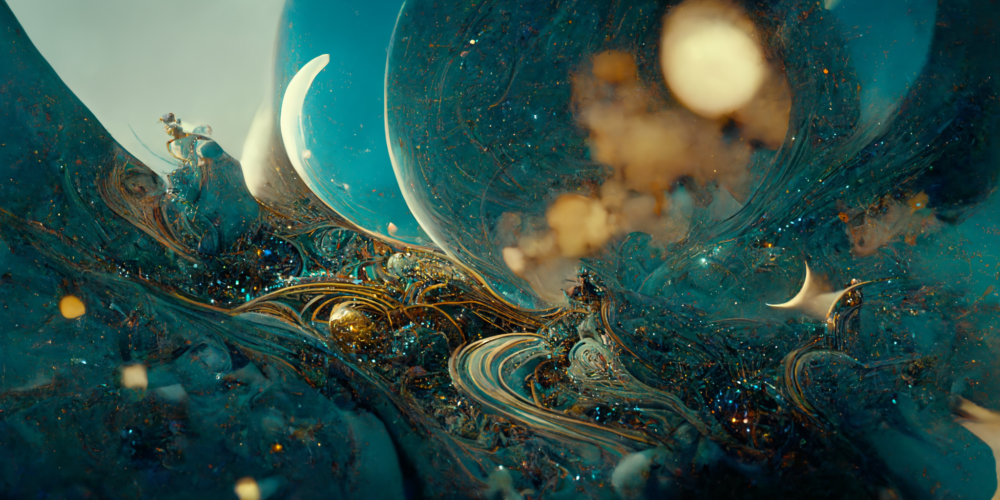 Landscape Abstractions Jade And Space 6