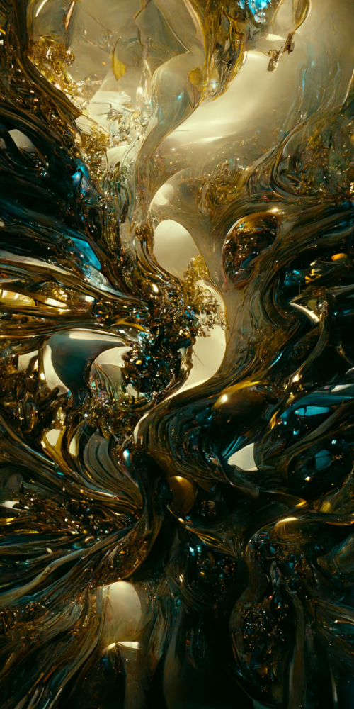 Portrait Ruby Onyx Space Scapes Exploded 1