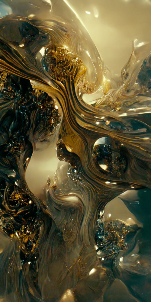 Portrait Ruby Onyx Space Scapes Exploded 15