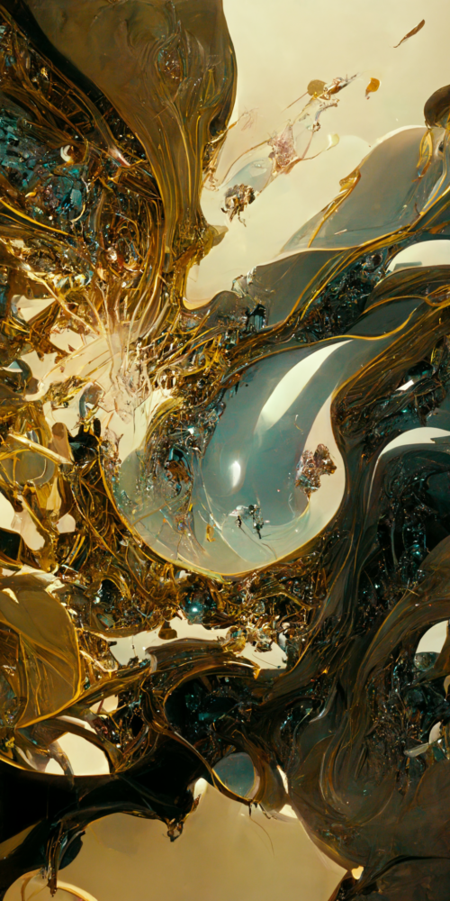Portrait Ruby Onyx Space Scapes Exploded 19