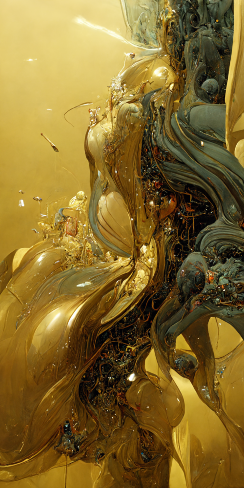 Portrait Ruby Onyx Space Scapes Exploded 23