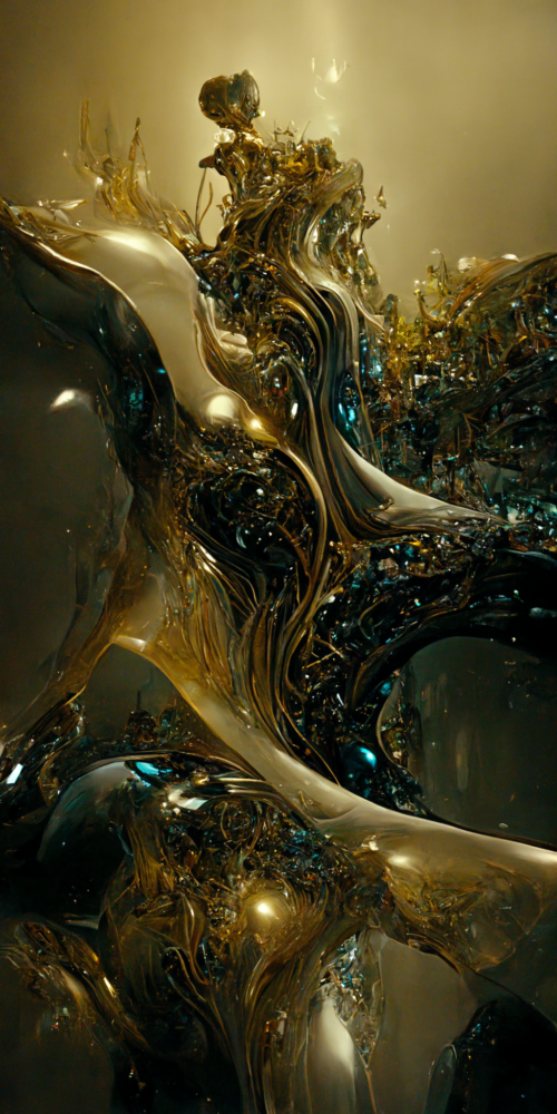 Portrait Ruby Onyx Space Scapes Exploded 3