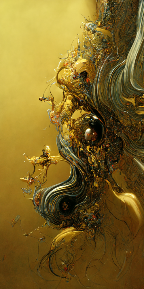 Portrait Ruby Onyx Space Scapes Exploded 5