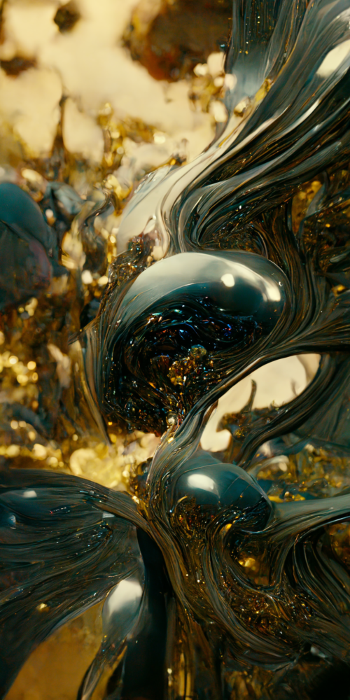 Portrait Ruby Onyx Space Scapes Exploded 9