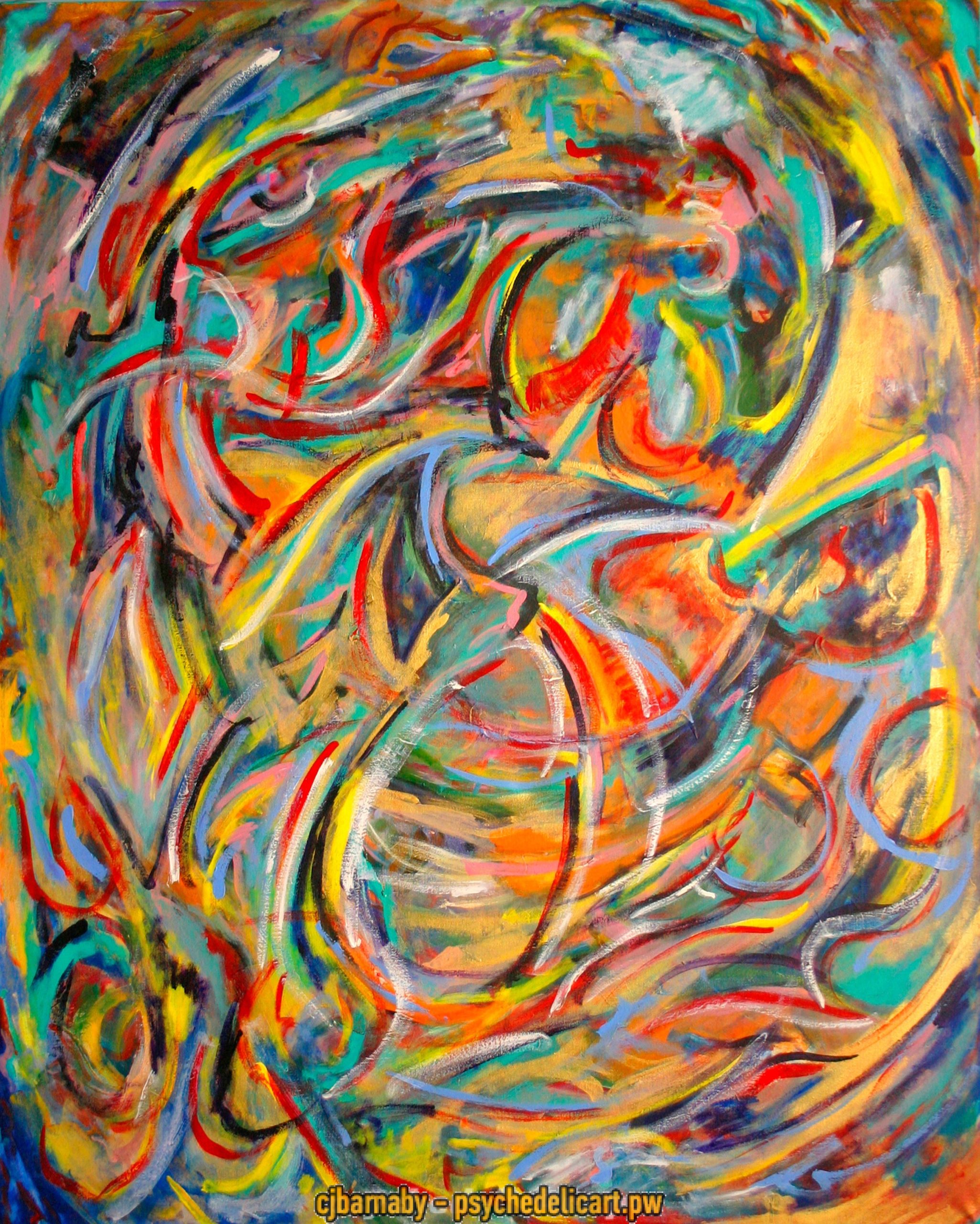 painting 2000 Stormy Inside